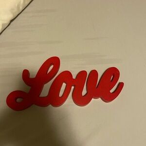 Valentines Love sign